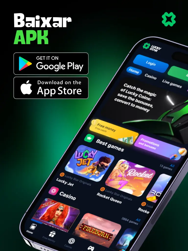 Processo de download do APK do Lucky Star para Android