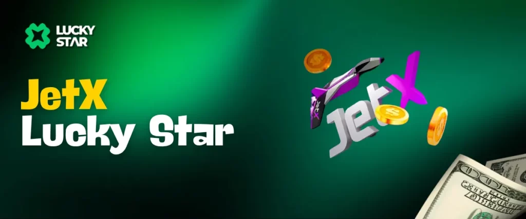 Jogabilidade do JetX no Lucky Star Casino